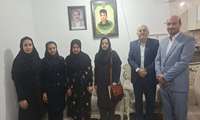 دیدار با خانواده شهید خسروی