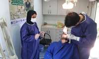 ارائه خدمات دندانپزشکی به بیماران بستری در بیمارستان سلامت اهواز با همکاری مرکز بهداشت غرب