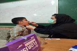 گزارش تصویری برنامه وارنیش فلوراید تراپی در مدارس حوزه غرب شهرستان اهواز (شماره3)