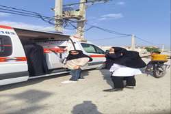 نجات جان مادر باردار روستای گبیر1